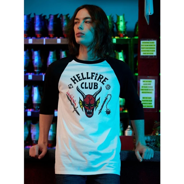 You can get the Stranger Things Hellfire Club t-shirt for yourself, and  it's awesome