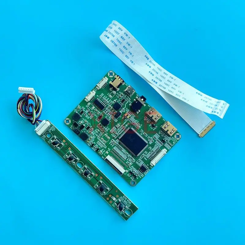 

Плата контроллера ЖК-драйвера подходит для N156BGA N156BGE, комплект «сделай сам», монитор ноутбука, 30-контактный EDP 15,6*1366, совместимый с HDMI, Mini USB Micro