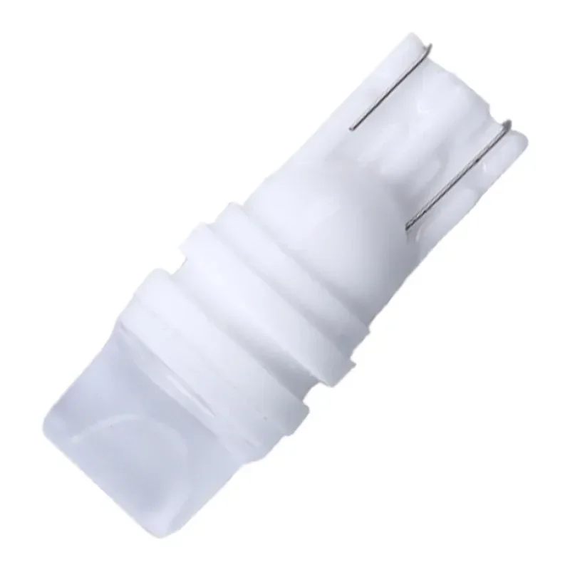

10pcs Ceramic T10 Led W5W Led Car Interior Light WY5W 194 168 Reading Dome Light 12V