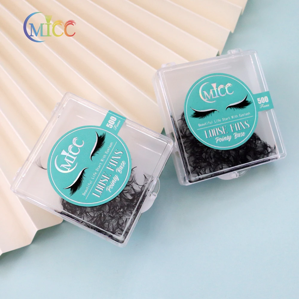 3D-14D 8-15Mm Pre-Made Volume Fans 500 Volume Lashes Ciglia Individuali Premade Volume Fans Extension Ciglia