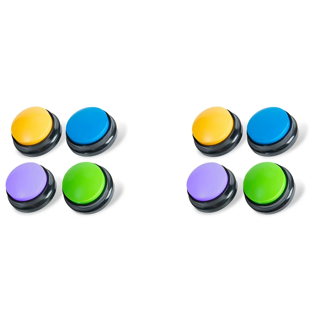 

Recordable Dog Buttons, Dog Buttons for Communication Pet Training Buzzer, Dog Talking Button Set Funny Gift ,8PCS