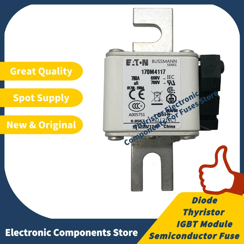 

Bussmann Semiconductor Fus Spot Supply 170M4117 170M4112 170M4114 170M4118 170M4115 170M4111 170M5111 170M4116 170M4119