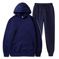 Basic Fleece Hoodies And Sweat Pants Set Men Jogger Set Wholesale Track Suit Sportswear Tracksuits Unisex Ensemble Jogging Homme - Image 4