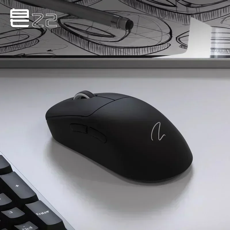 Zopin Z2 Wireless Bluetooth Mouse 4k Paw3395 26000pdi Macro Define Esports Gaming Mouse PC Notebook Gaming Accessories