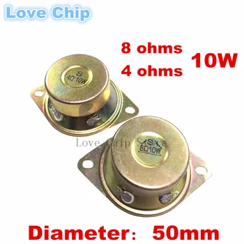 이어 미니 스피커가 있는 홈 시어터, 트레블 오디오 라우드 스피커, 10 와트, 2 인치 트위터, 8 옴, 4 옴, 10 W, 8R 직경, 50mm, 5cm, 2 개