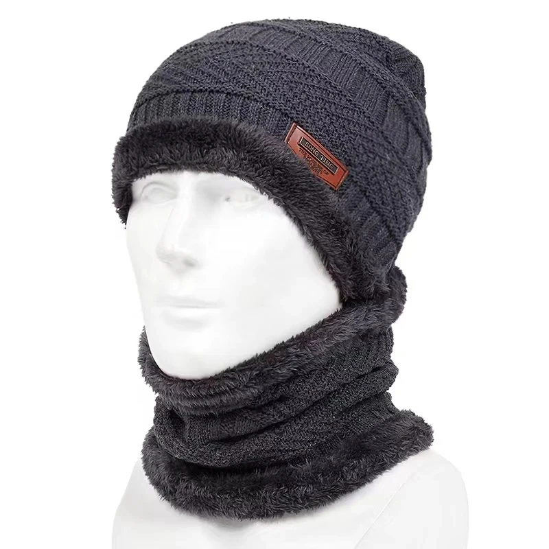 Winter Hats Winter Warm Hat Skullies Beanies Hats For Men Women Wool Scarf Caps Balaclava Mask Bonnet Knitted Hats