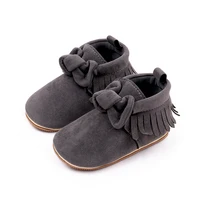 Baby Ankle-Boots Girl Shoes Soft Cotton British Style Anti-slip Warm 0-6-12 Months Autumn and Winter 2023 New Baby Girl Fashion 2