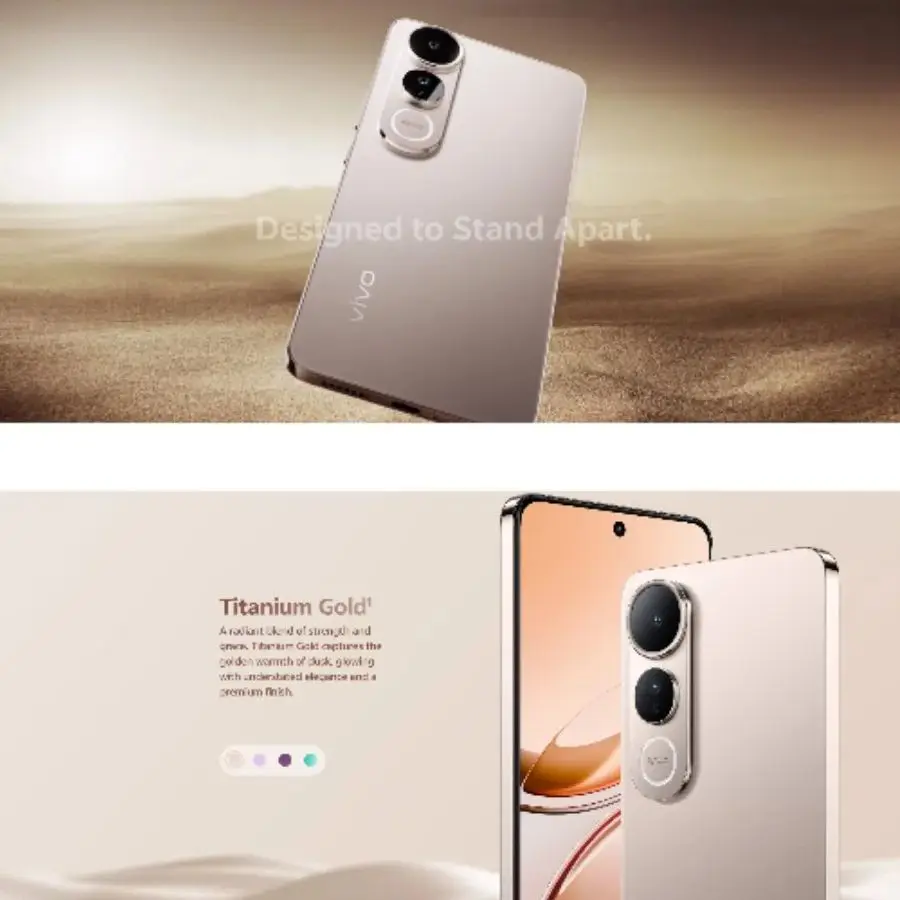 هاتف Vivo V50 Lite 5G بشاشة AMOLED وبطارية 6500 مللي أمبير