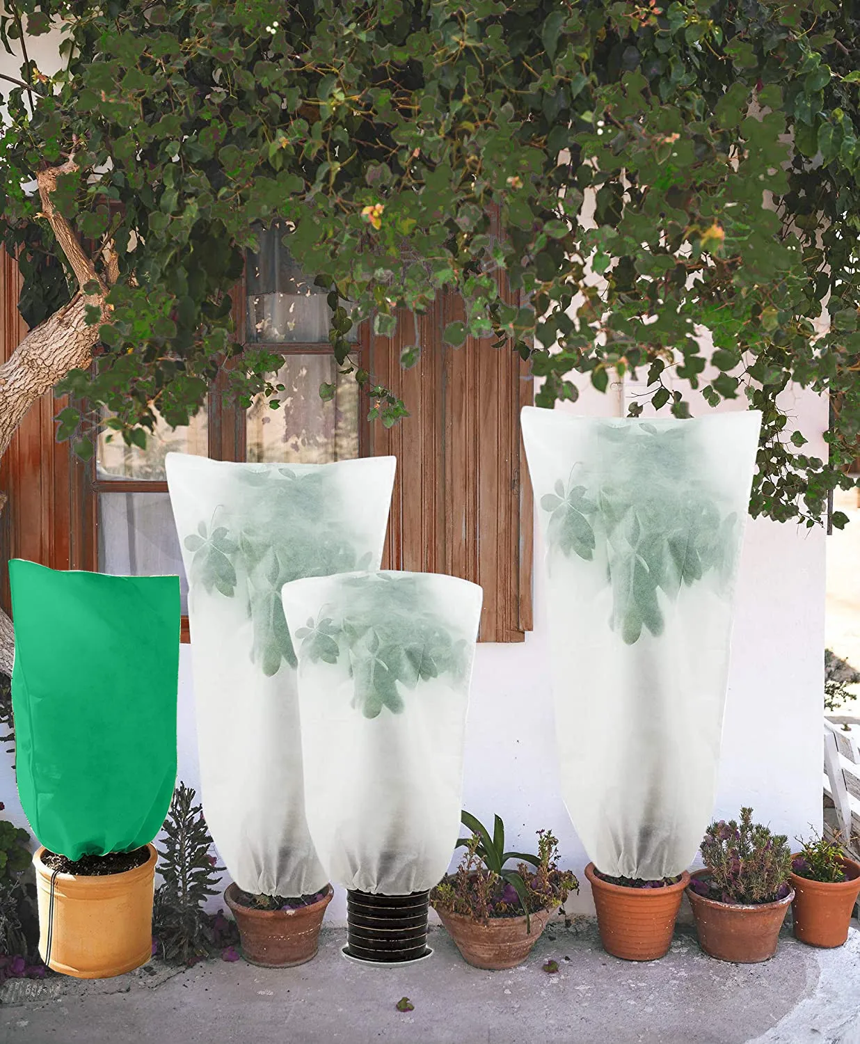 

Plant Antifreeze Cover For Autumn And Winter Tree Cover For Plant Antifreeze Non-Woven Fabric Plant Antifreeze Cover