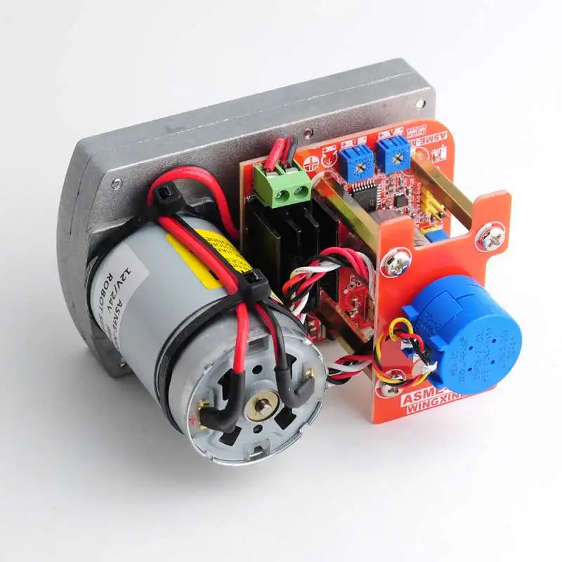 RC Servo ASME-MXB 380kg.cm High Torque Servo Steel Gear 12V~24V Extra-large 3600&deg; Servo Motor for Large Robot Arm Robotic Manipulator