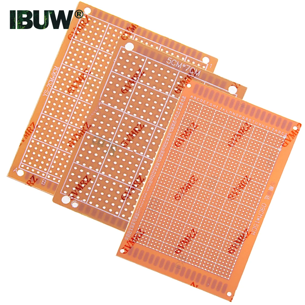 페놀릭 PCB 프로토타입 보드 DIY 전자 프로젝트용 범용 스루홀 퍼프보드