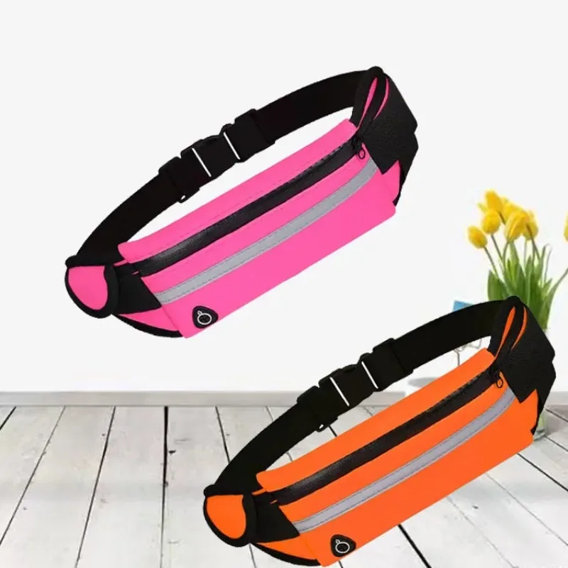 Sports Waist Bag Waterproof Shock-Absorbing Mobile Phone Case Fanny Pack Gym Fitness Running Jogging Run Pouch Cycling Bag