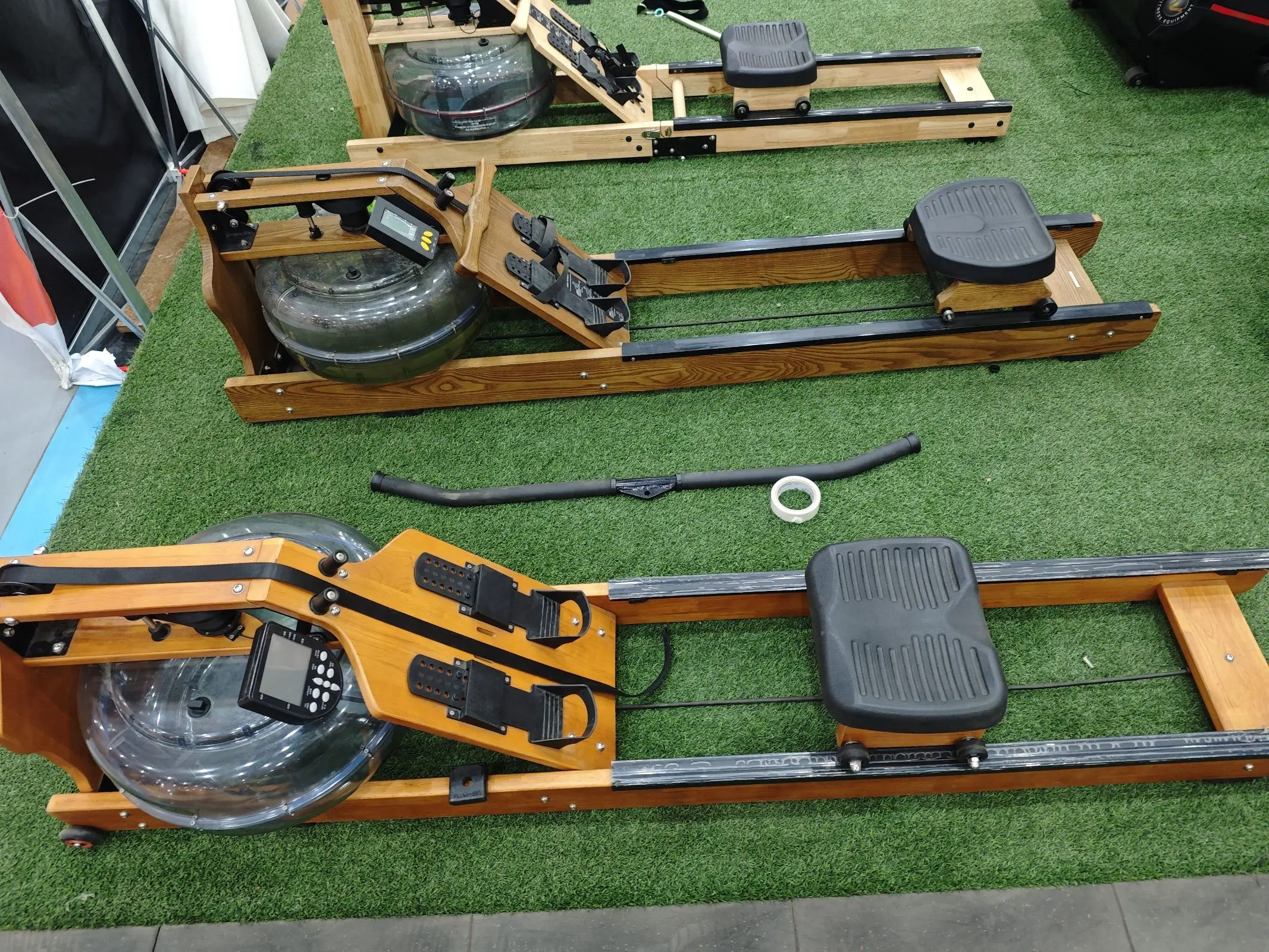 Gym Machines And Equipment Gym Equipment Cardio Exercise Fitness Wood Water Rowing Machine
