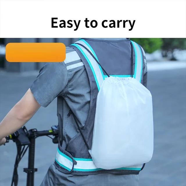 Esőkabát Átlátszó Hosszú Esőkabáta Egy Esőkabátos Eső Poncsó Az Elektromos Jármű Akkumulátorának Reflektív Poncho Számára - Image 5