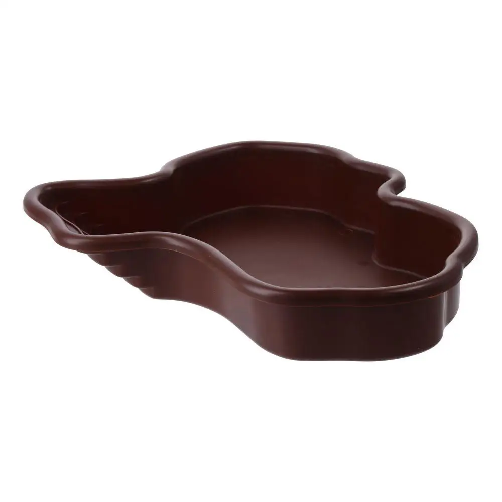 Home Turtle Extra Large Bath Tub Plastic Fish Tank Landscaping Pieces Tortoise Reptile Pet Feeding Basin