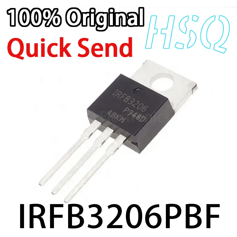 

1PCS IRFB3206 IRFB3206PBF Brand New Spot TO-220 MOS Field-effect Transistor 60V 210A