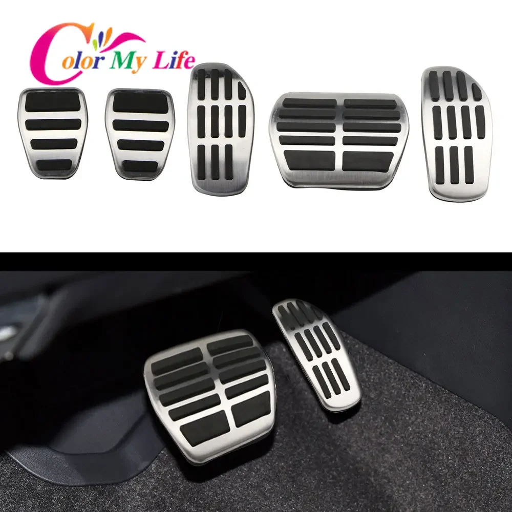 Car Pedals Car Fuel Brake Footrest Pedal MT AT for Nissan X-trail T32 Qashqai Rogue Sport J11 for Renault Kadjar Koleos QM6