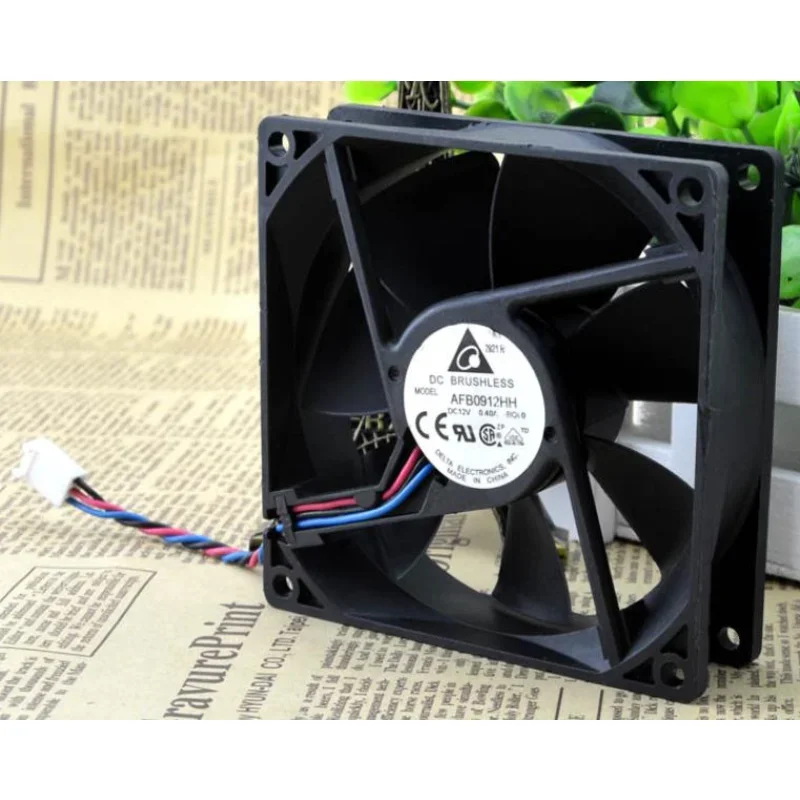 

New CPU Cooler Fan For DELTA AFB0912HH 12V 0.4A Bearing Cooling Fan 9cm 9225 92*92*25mm