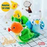 Budgerigar Cockatiel Parrot High Fidelity Anime Cute Plushie Budgie Bird Plush Toys Lifelike Animals Simulation Stuffed Doll Kid 1