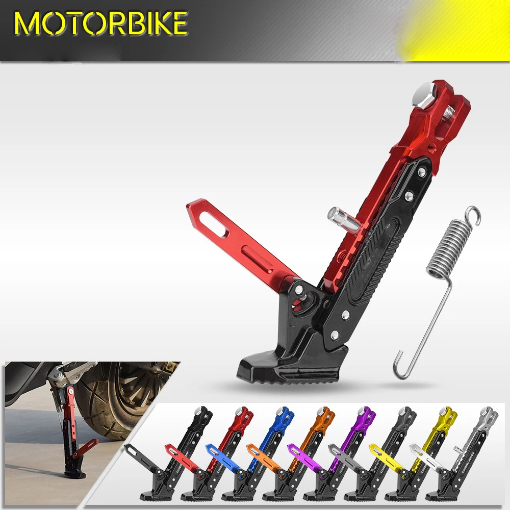 Accessori Moto Per Yamaha Cnc In Lega Di Alluminio Supporto Laterale Regolabile Rack Di Parcheggio Yamaha R1 Yzf R125 Mt 09 Yamaha Xj6