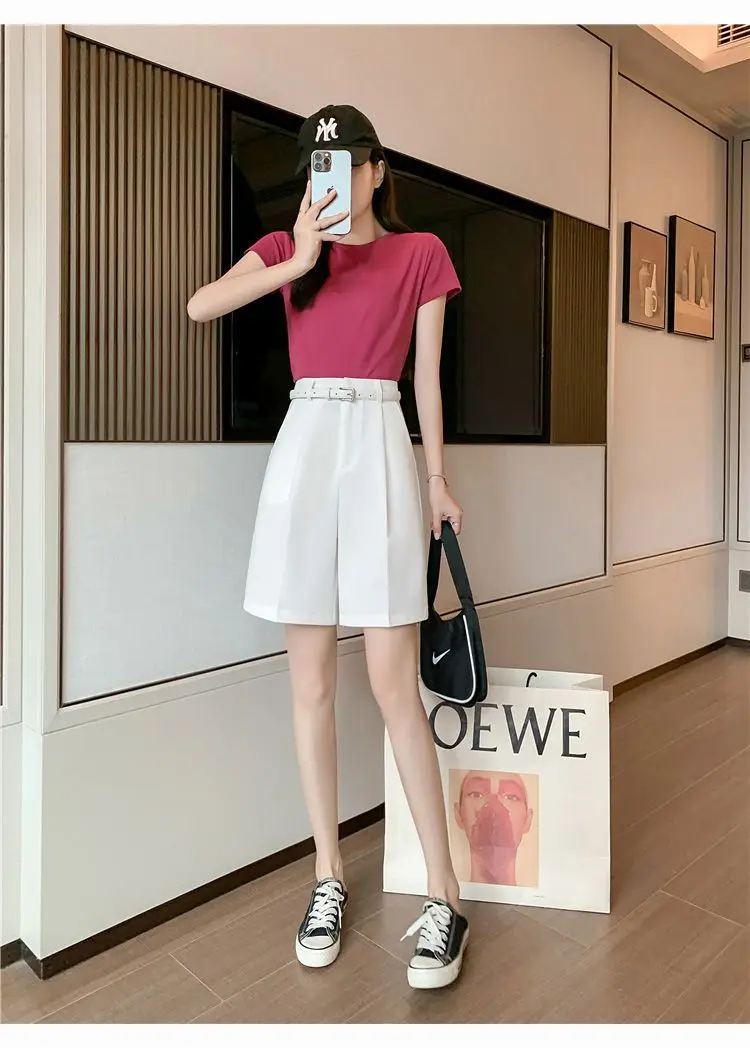 Short Femme Elastique Taille Haute Sexy Lâche Décontracté Tendance Eté