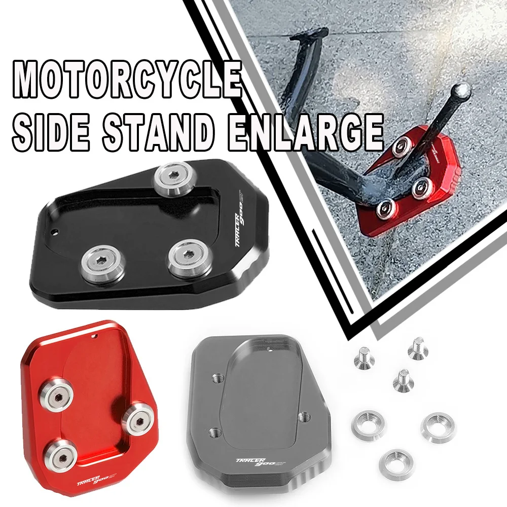 

Motorcycle For YAMAHAF Tracer 900 Kickstand Side Stand Enlarge Extension Tracer 900 GT 2014-2021 Tracer 9 GT Tracer 9 2020-2023