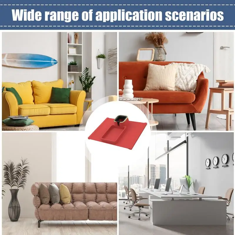 Sofa Armrest Tray Cup Organizer Couch Arm Tray Holder Anti-Spill Sofa Organizer Drinks Remotes Holder For Snacks Storage