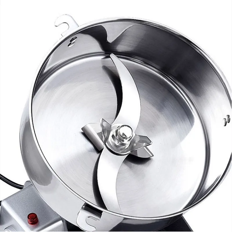 1000G Grinder Machine Grains Electric Herbal Coffee Powder Miller Dry Food High Speed Intelligent Spices Cereals Crusher 4