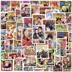 Small Size Assorted Anime Aesthetic Poster Stickers - Decorative Pack of 10/30/50 (50Pcs)