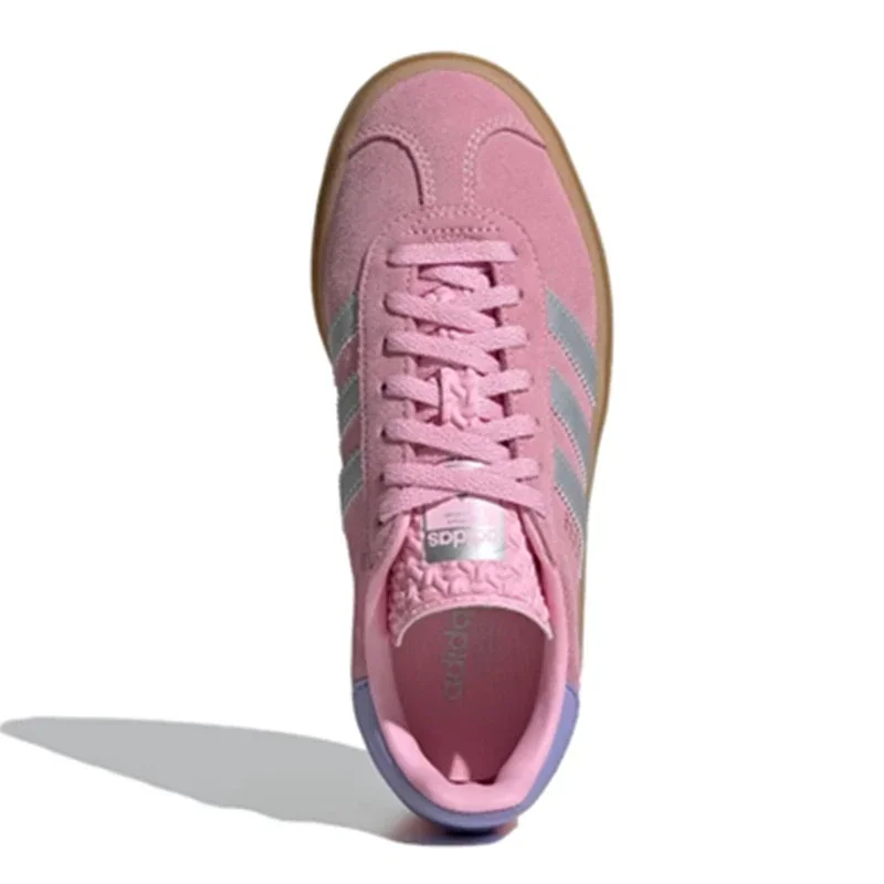 Adidas Originals Gazelle Bold Woman Skateboard Shoes German Training Female Thick Soled Casual Sneakers sports board shoes