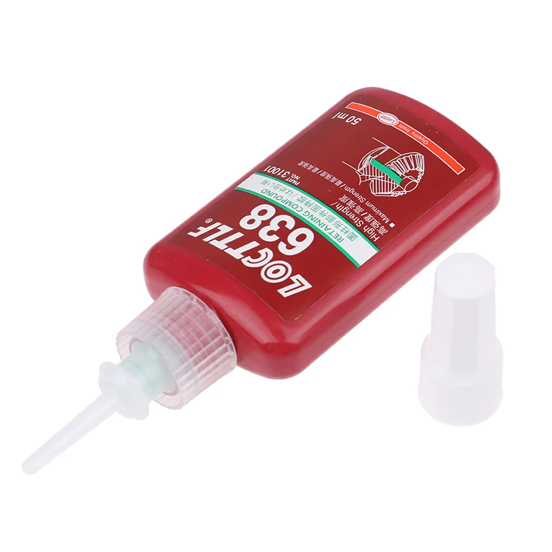 638 고정 복합 스레드 로커 접착제, 다목적 용도, 50ml