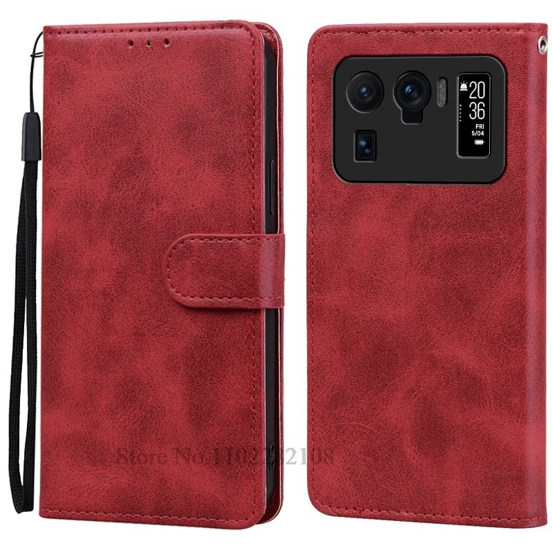 Leather Wallet Flip Case - Luxury Cover