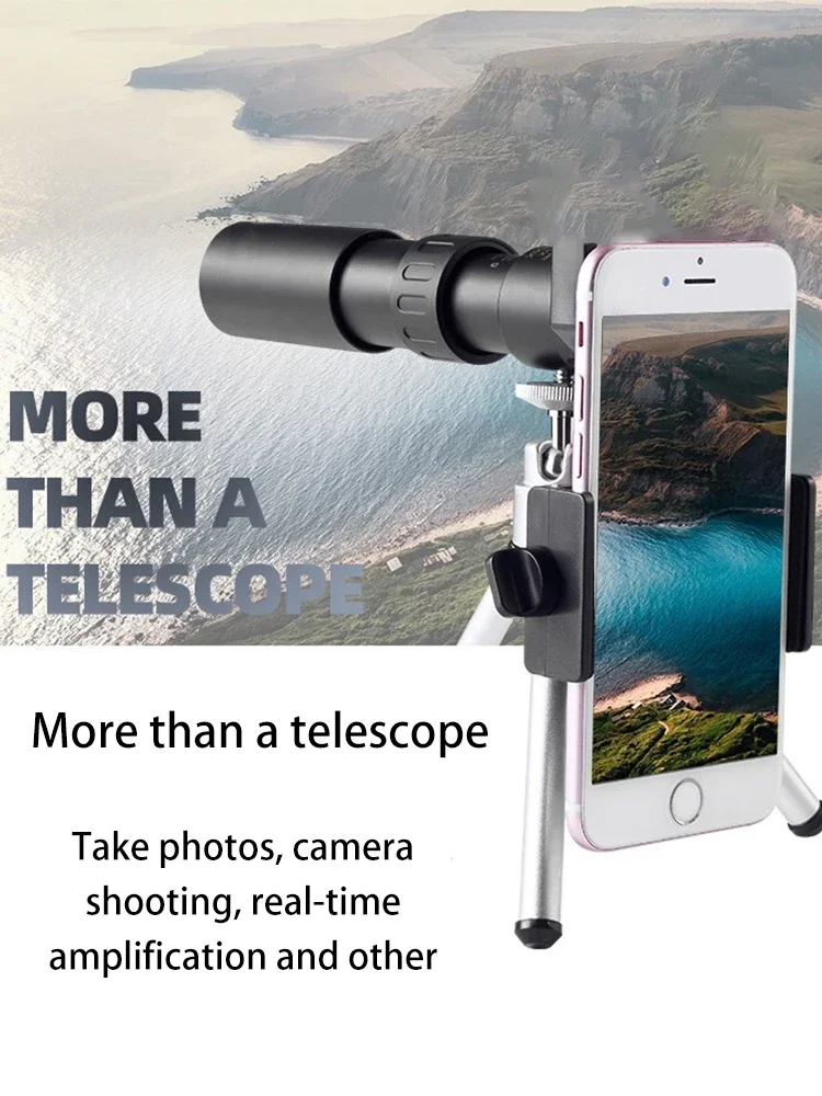 Military Metal 10-300X Zoom HD Powerful Binoculars Long Range Portable High Quality Professional Telescope Monocular for Hunting 5
