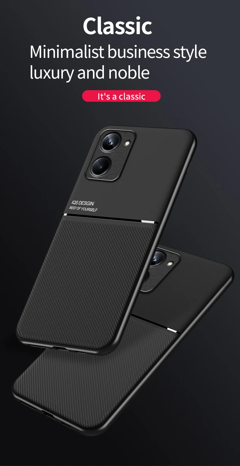 حافظة جلدية بحامل مغناطيسي لـ oppo realme 10 pro 5g ، غطاء خلفي مقاوم للصدمات لـ realme 10 pro plus