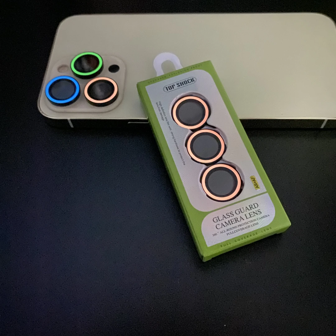 Luminous Camera Lens Protector - Premium Glass Protection Film Accessory
