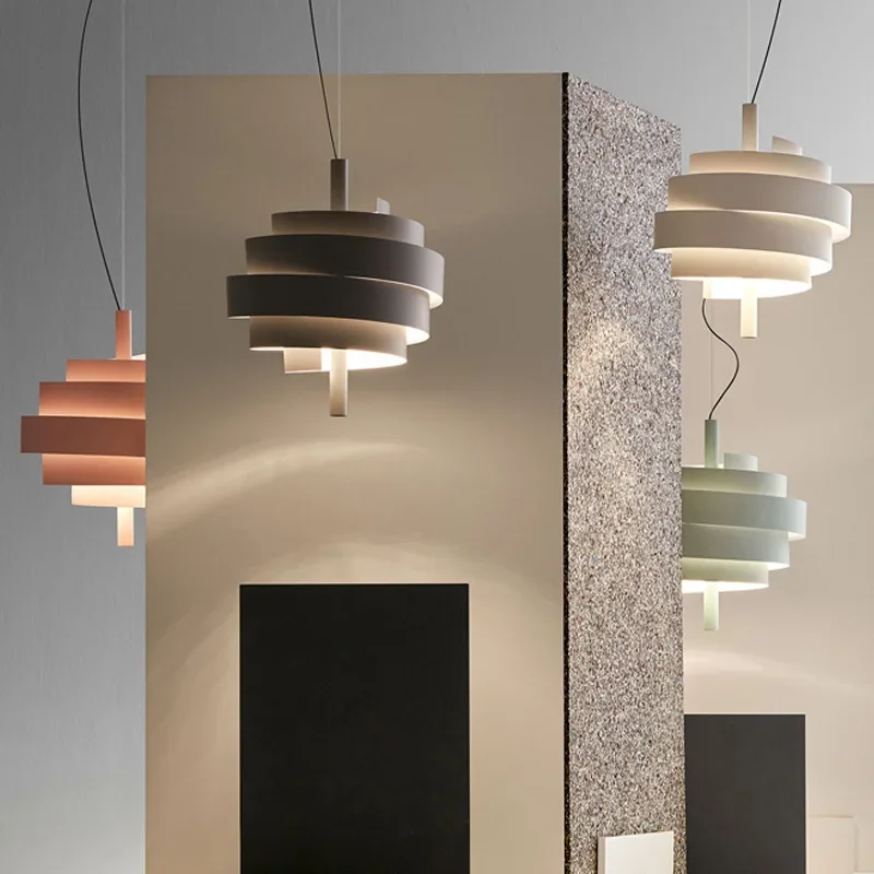 

Minimalist Pendant Light Industrial Decoration Spiral Pendant Lights Dining Room Kitchen Cafe Decoration Lights Home Decor