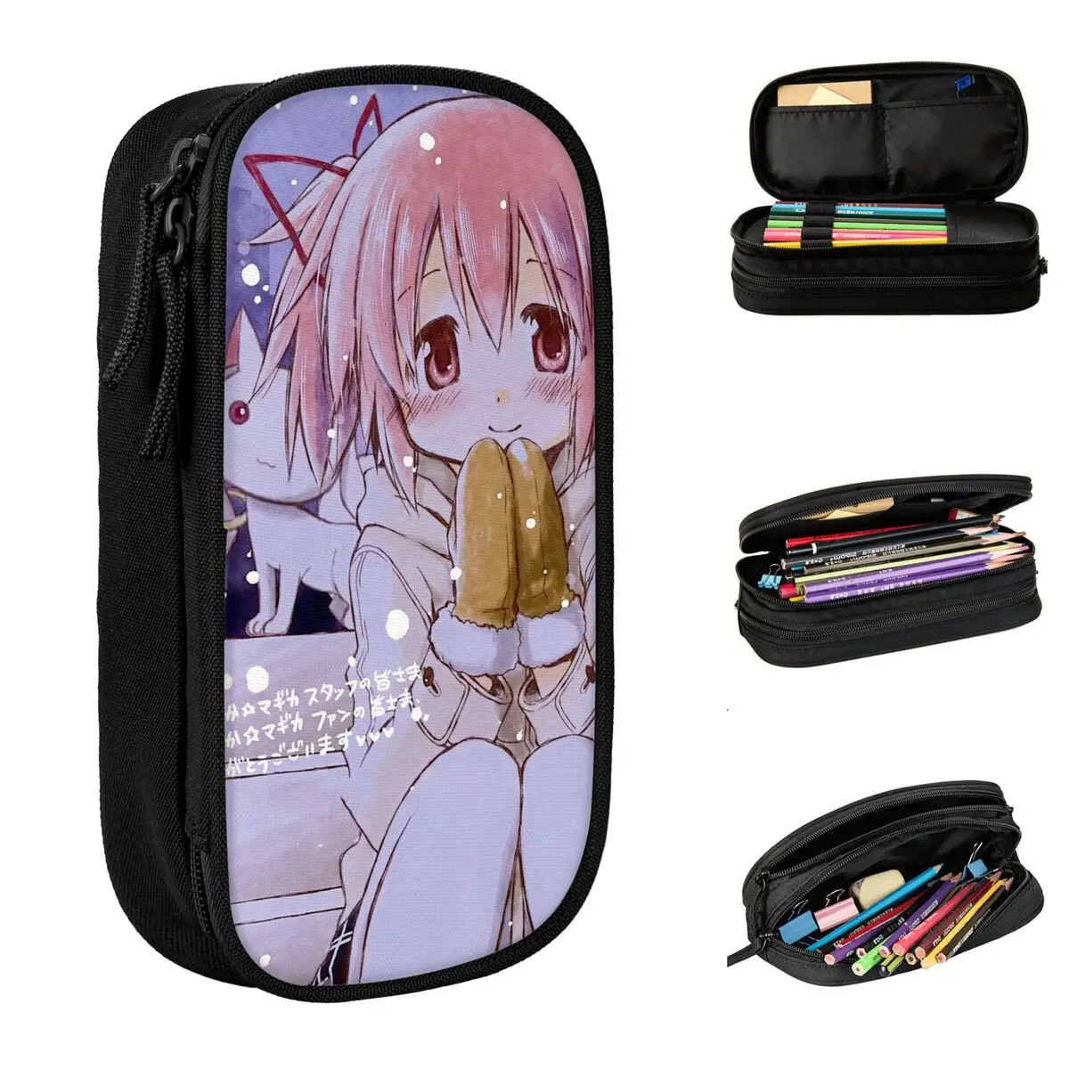 

Карандаш Puella Magi Madoka Magica, Женский держатель для студентов, школьные принадлежности, аксессуары