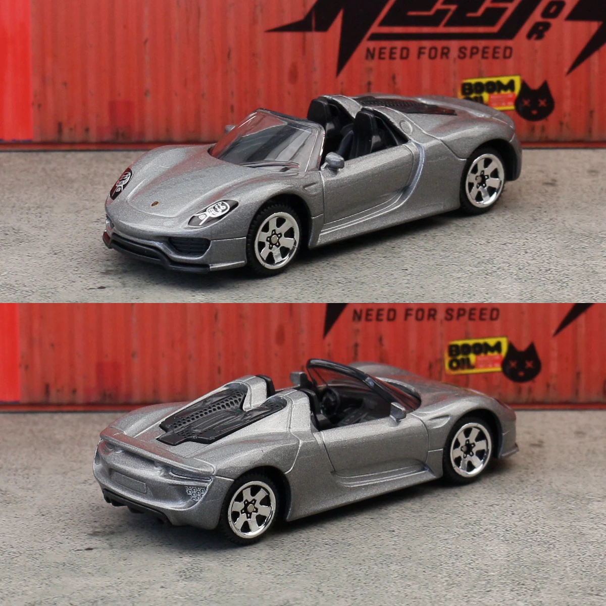 1/61 Porsche 918 Spyder Toy Car Model CCA MSZ 1:64 Diecast