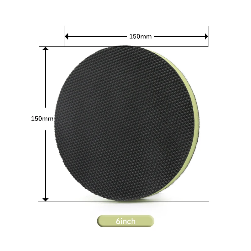 1-5 개 6 인치 매직 클레이 바 패드 자동차 세차 도구 클레이 애플리케이터 소프트 클레이 바 폼 패드 자동차 청소 액세서리