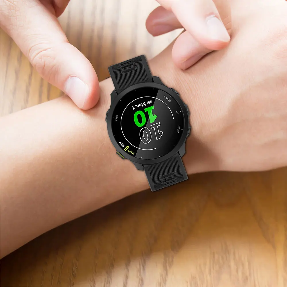 Premium 20MM Silicone Sport Watchband - Durable Strap in Vibrant Colors