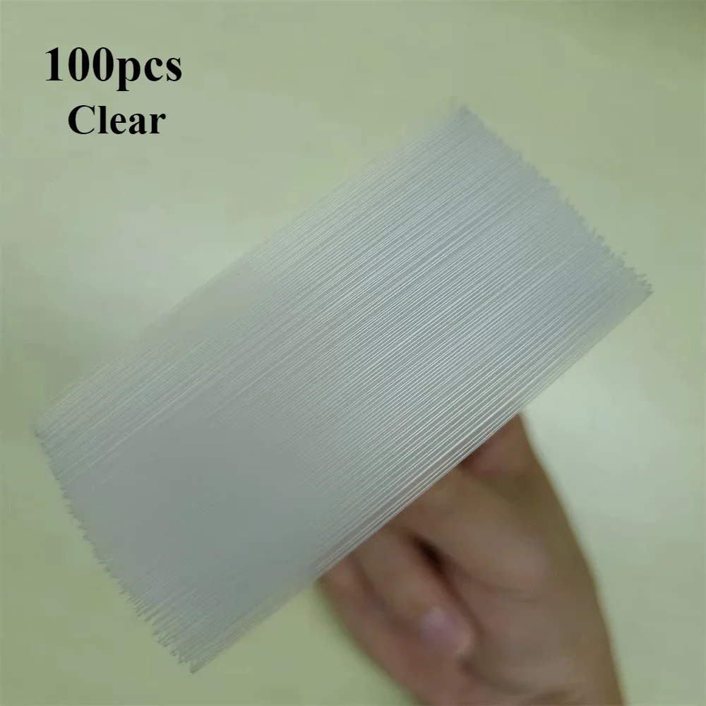 100pcs 65x90mm Transparent Card Sleeves for MTG TCG PTCG Card Protectors for Baseball Football Board Games