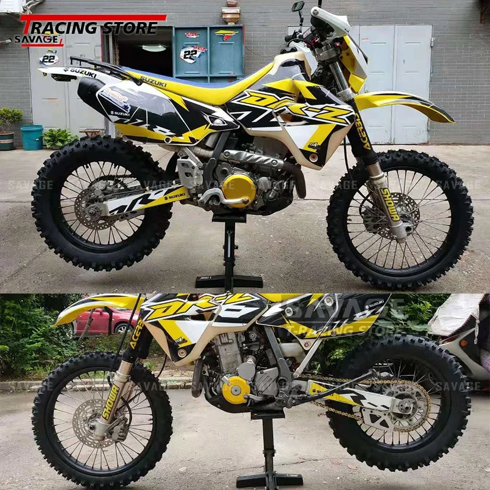 Motorycle Left Side Clutch Engine Case For SUZUKI DRZ400 DRZ400E DRZ400S DRZ400SM Crankcase Cover Guards Protector DR-Z DRZ 400