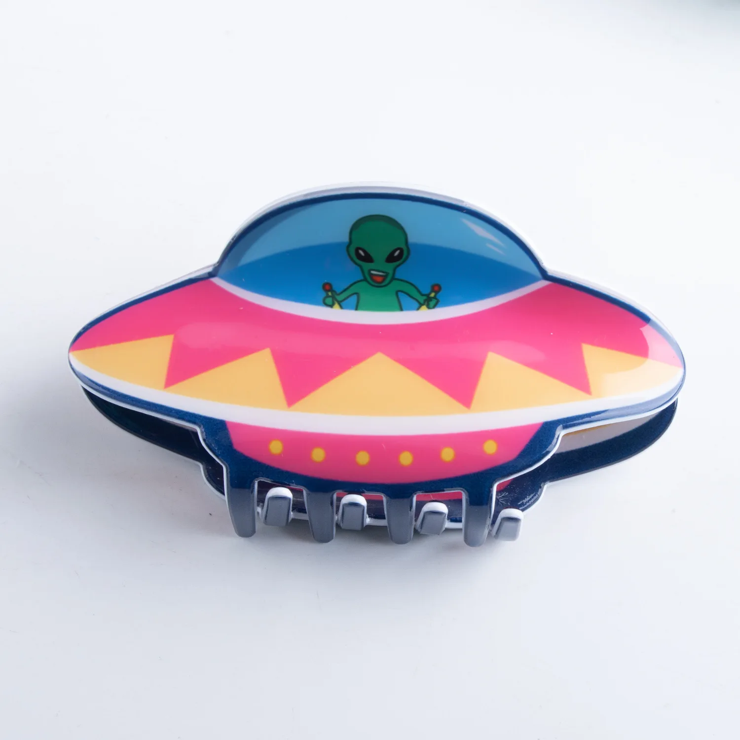 Cartoon-Anime-Serie, Alien-Haarspange, 22,9 cm, PVC, Kinder-Accessoire, neuer November, trendiges Haarband für Kinder – Detail 9