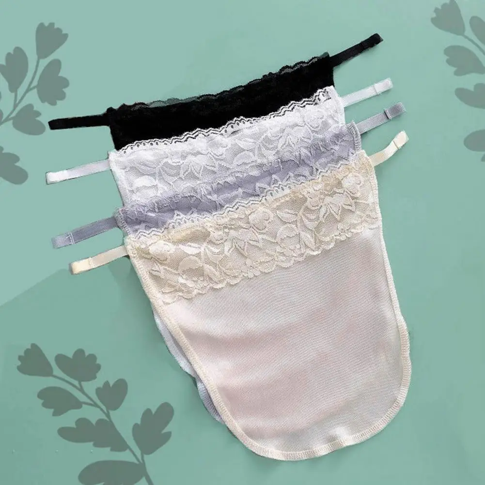 

Нагрудная накладка, топ-труба, дышащее кружевное декоративное антибликовое нижнее белье, накладка на грудь, скромная внутренняя панель, одежда