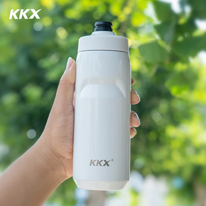 Bicycle water bottle 550ML 304 stainless steel sports kettle insulated cycling water bottle keep cold & heat preserving