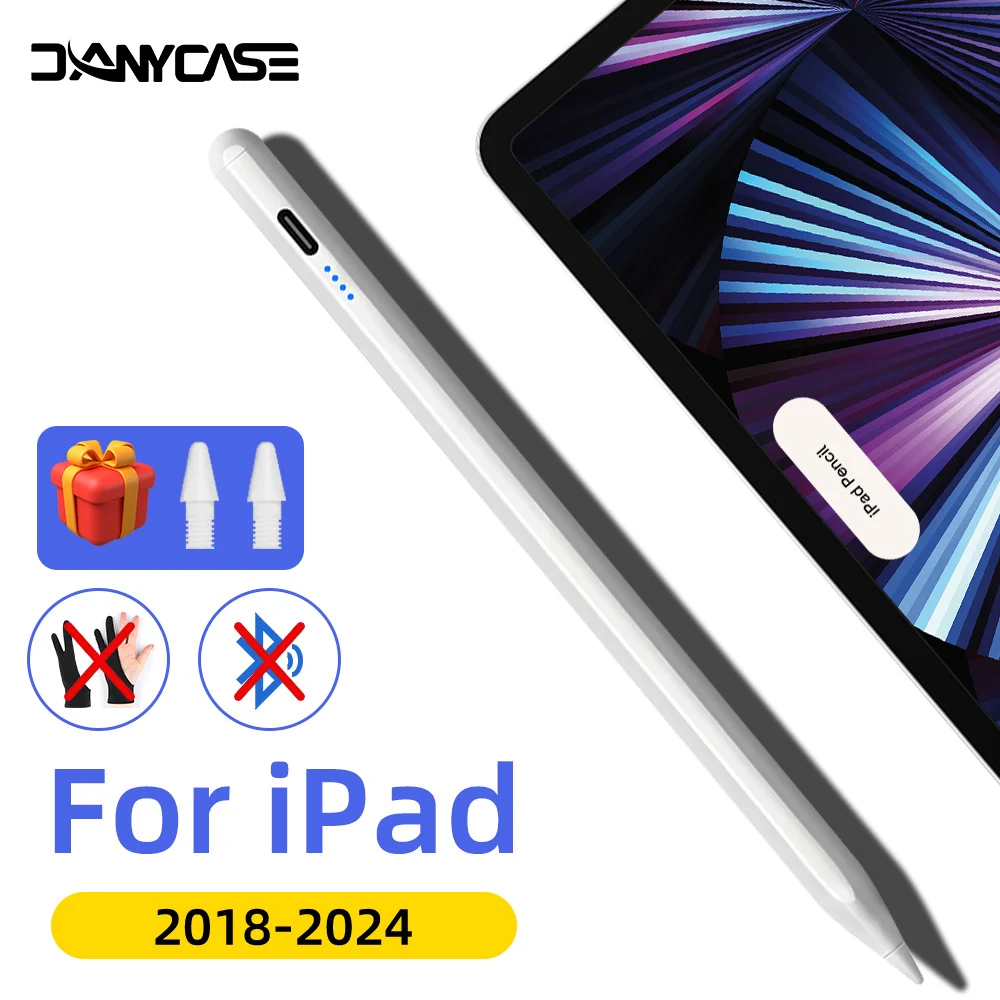 Pencil 2E Génération,Chargement Sans Fil Stylet Pour Ipad Avec D