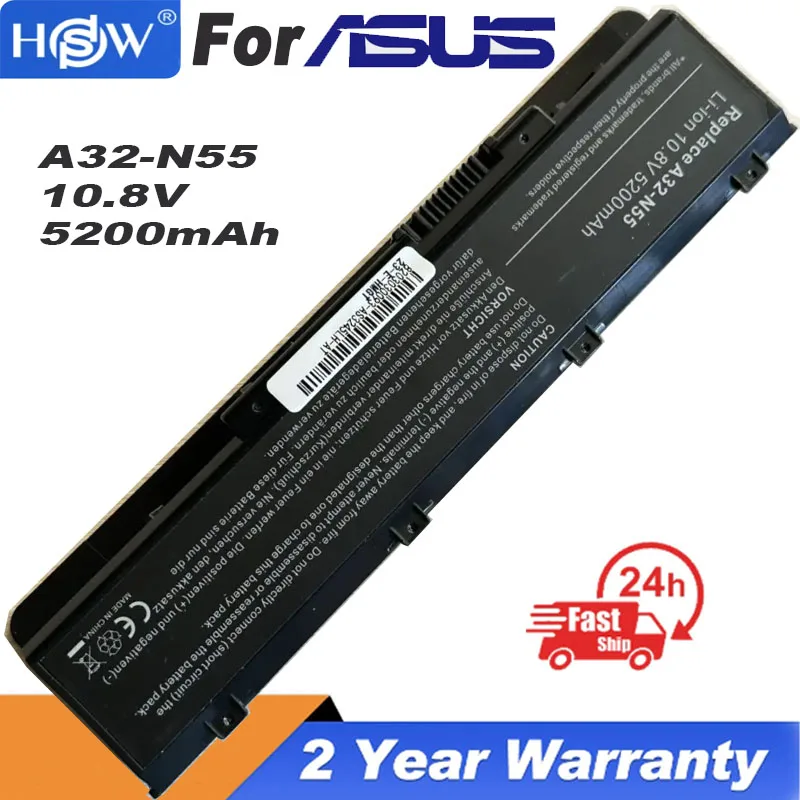 

Аккумулятор для ноутбука Asus A32-N55 N45 N45SF N55E N75S N45E N45SJ N55S N75SF N45F N45SL N55SF N75SJ N45J N45SN N55SL N75SL