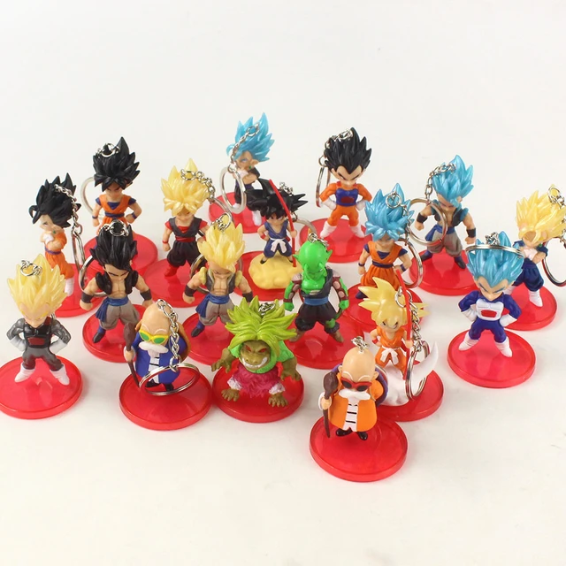 Son Goku Super Saiyan 4 DragonBall UDM 07 mini Figure Keychain