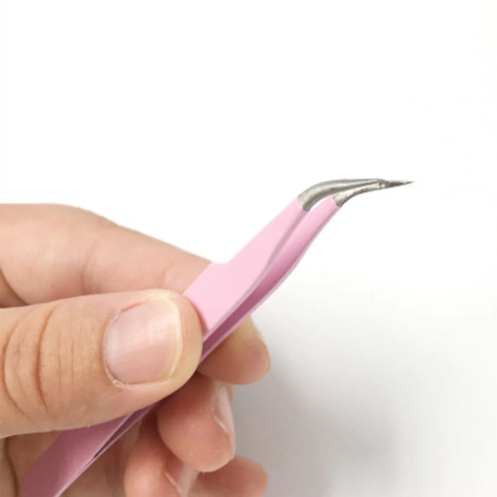 Stainless Steel Nail Art Tweezers Set