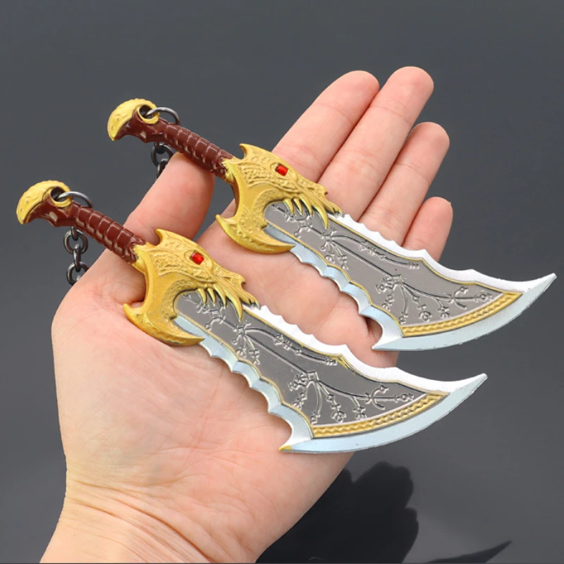 God of War Weapon Blade of Chaos Kratos The New Sword Metal Weapon Model Katana Sword Samurai Toy Anime Game Gift Toys for Boys cosplay sword,cosplay prop,laser sword,cosplay toy